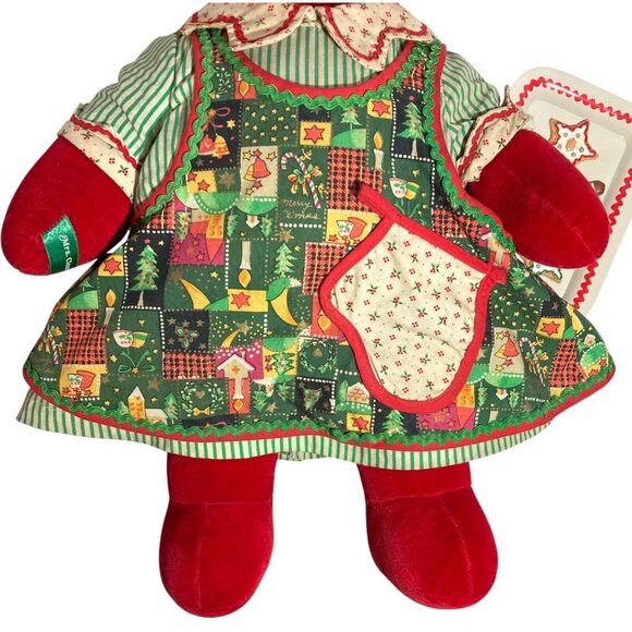 North American Bear Co VIB Red Mrs Claws Claus Bear 1992 Limit Ed #6032 of 8000 - Picture 6 of 13